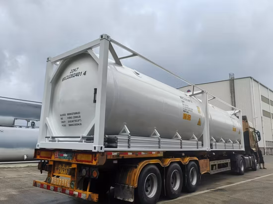 20 Fuß 40 Fuß ISO-Flüssiggas-Ammoniak-LPG-Tankcontainer