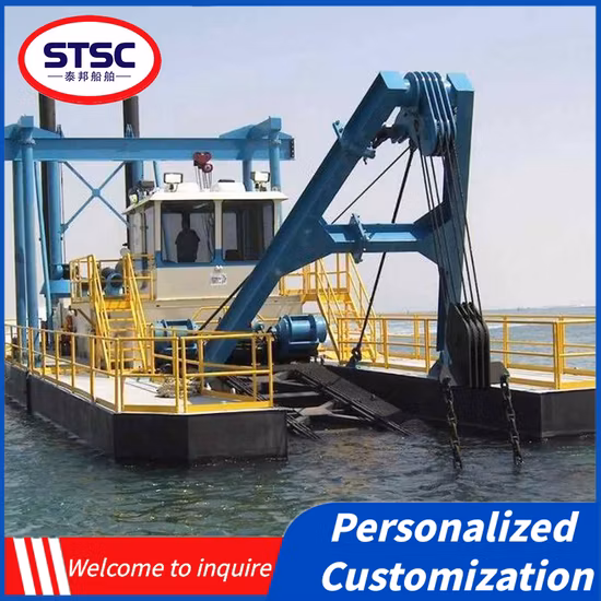 Hocheffizienter 6000 m3/H CSD650 26-Zoll-Dieselmotorschneider-Saugbagger für Kanalhafen-Baggermaschine